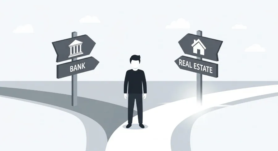 مقایسه خرید مسکن و سپرده بانکی