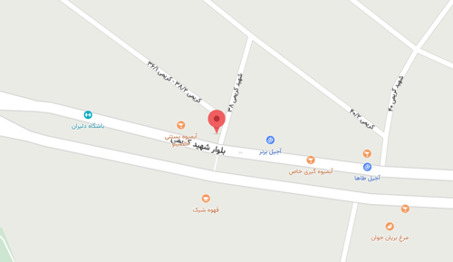 املاک مدیران قم _ موقعیت در نقشه