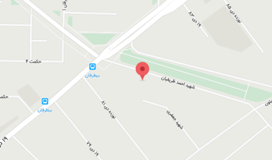 موقعیت املاک نوین پلاس باجک قم روی نقشه