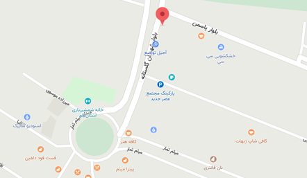 مشاورین املاک آ ب آ سالاریه قم - موقعیت در نقشه