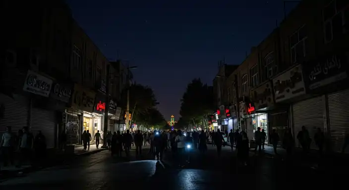 قطعی برق قم