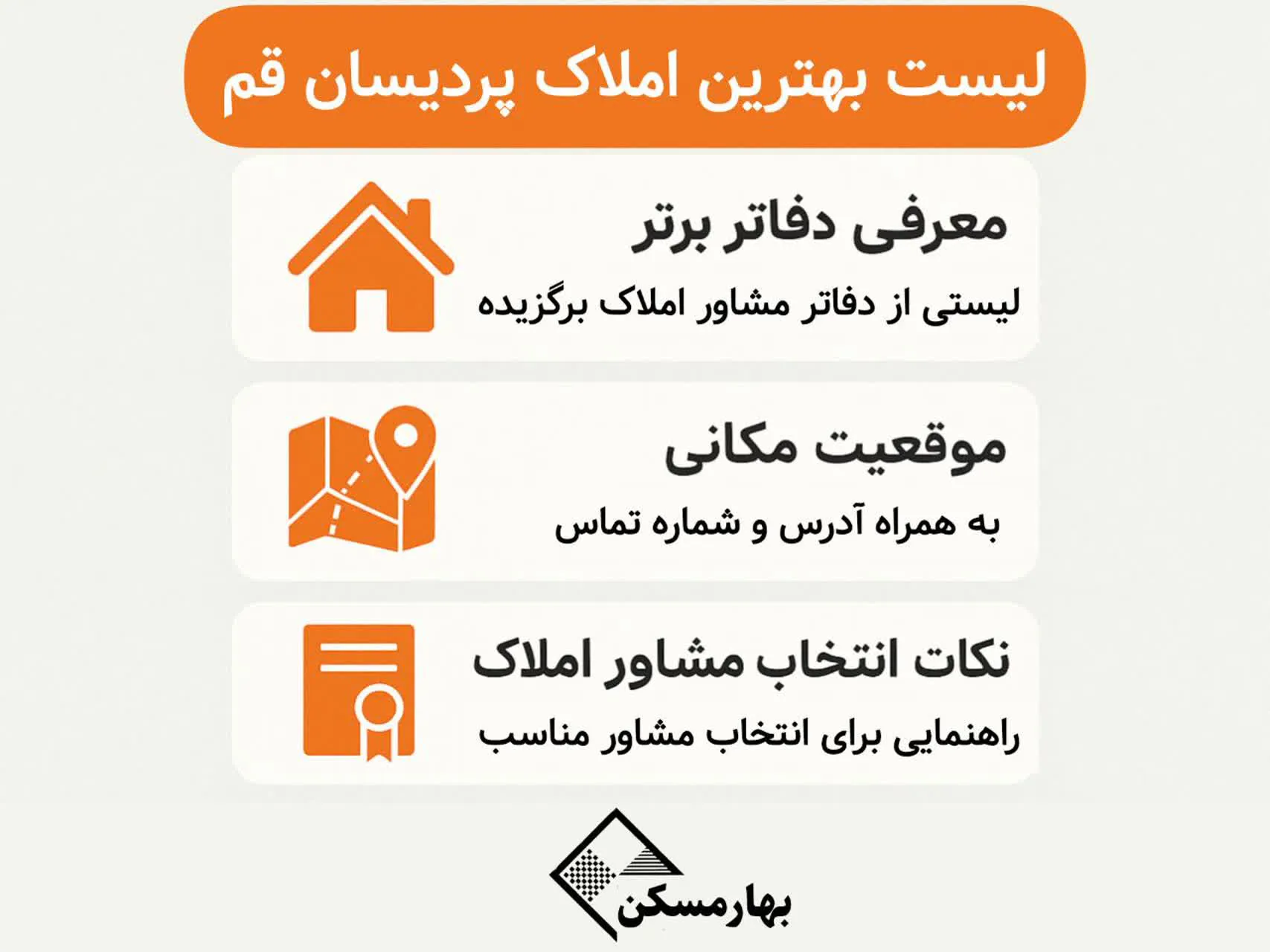 /بنگاه املاک پردیسان قم