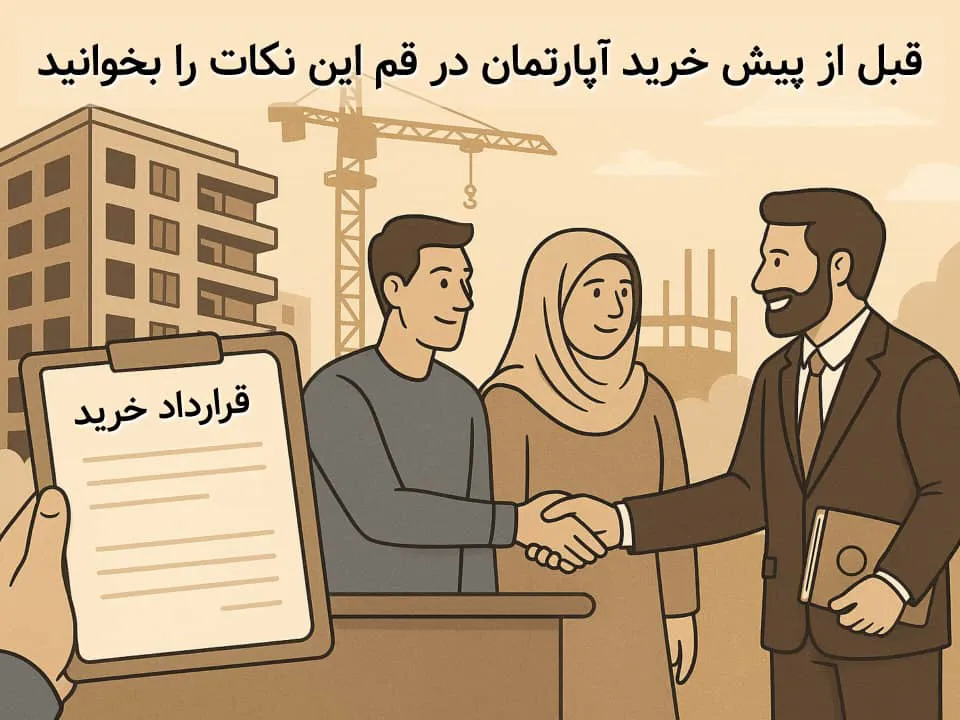 /پیش فروش و خرید آپارتمان قم